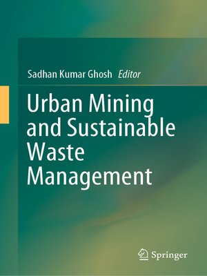 cover image of Urban Mining and Sustainable Waste Management